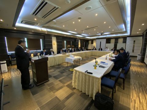 広島で開催された臨時総会の様子